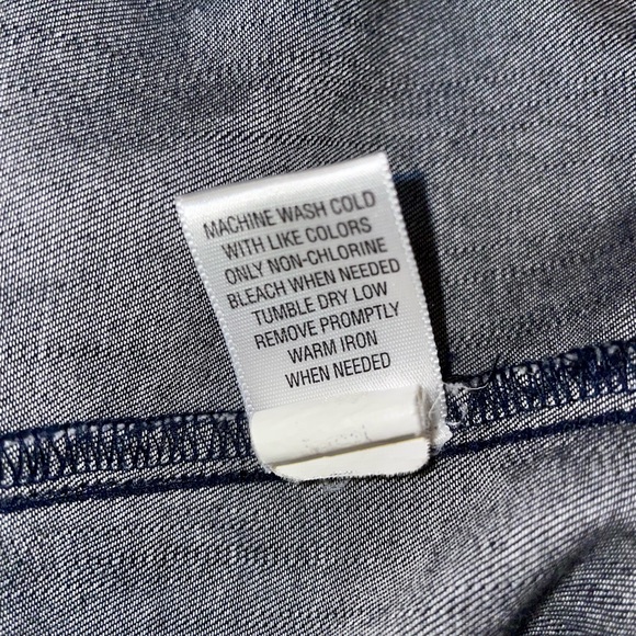 Converse One Star Dark Wash Denim Dress - Picture 6 of 6